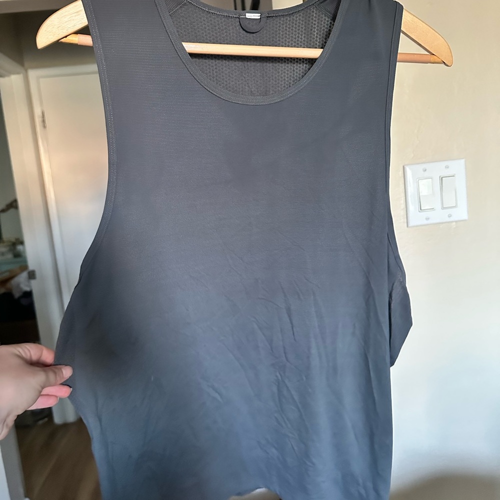 lululemon athletica Gray Tank Top